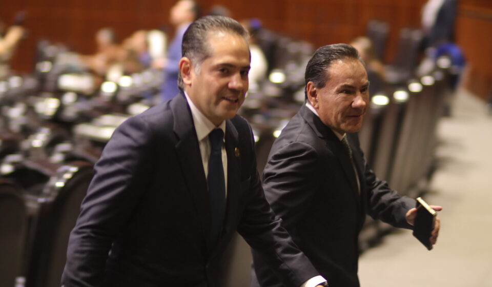 Raúl Bolaños-Cacho Cué, presidente de la Cámara de Diputados, en San Lázaro